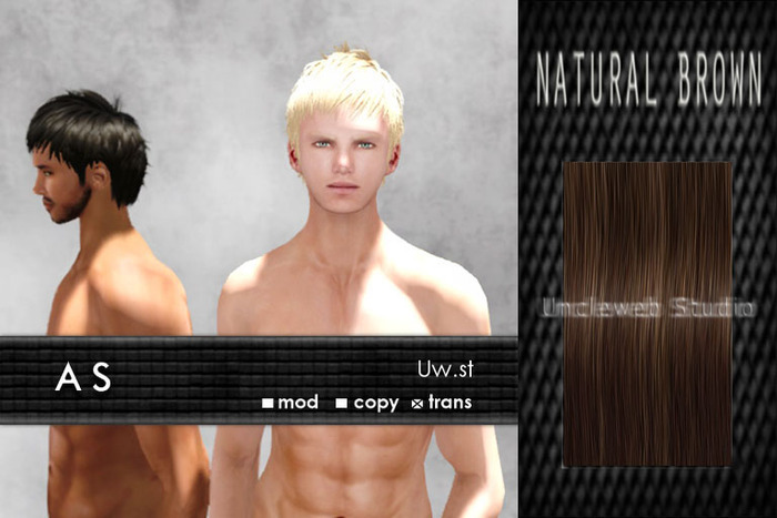 Uw.st As-Hair Natural brown