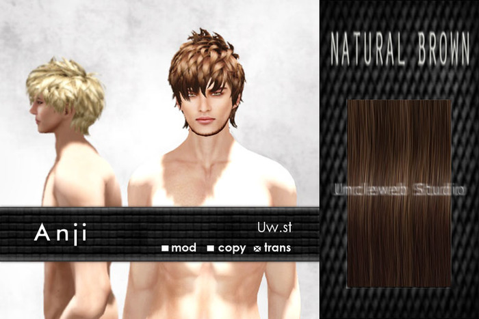 Uw.st Anji-Hair Natural brown