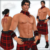 *Lurve* Kilted Desires - Men's Red