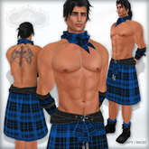 *Lurve* Kilted Desires - Men's Blue