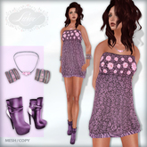 *Lurve* Mesh Bubble Mini - Pinkurple