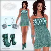 *Lurve* Mesh Bubble Mini - Aqua