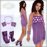 *Lurve* Mesh Bubble Mini - Violet