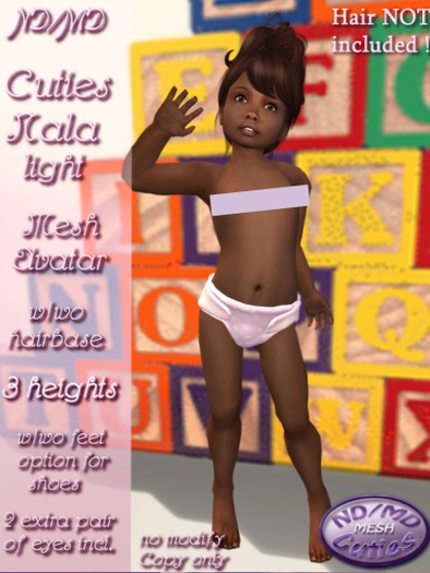 ND/MD Cuties (Nala-light)