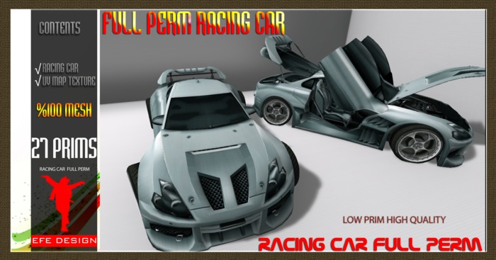 Racing Car Full Perm EFE DESIGN