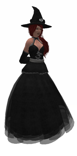 .: CS :. Black Pearl Witch Dress