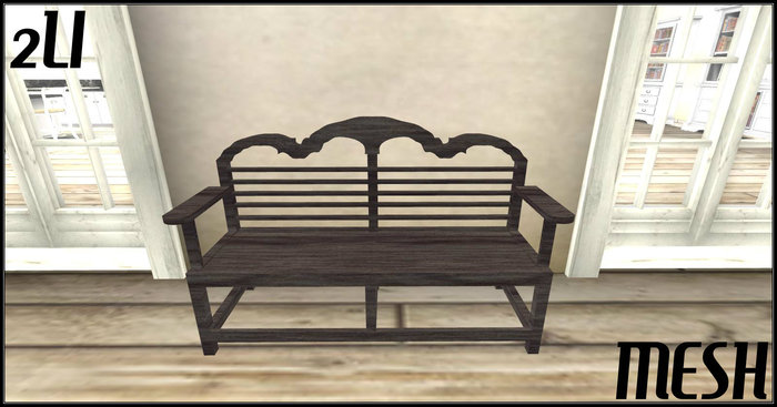 ~Calma Creations~ Antique Couples Bench