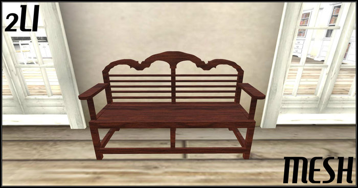 ~Calma Creations~ Wooden Couples Bench