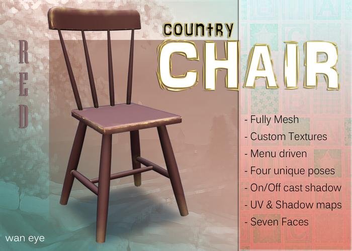 Red Country Chair