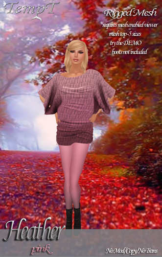 TempT~Heather pink