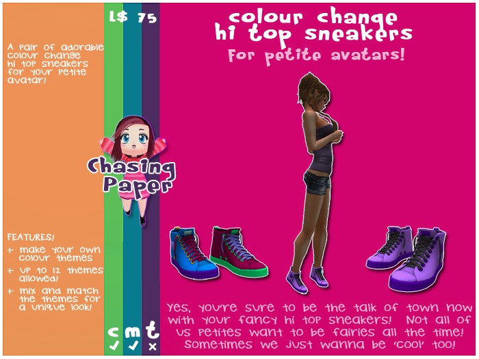 [ CP ] Hi Top Sneakers {P}