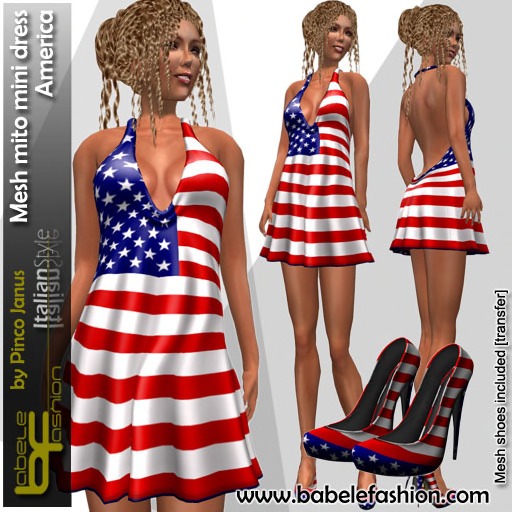 Babele Fashion Mesh Mito Minidress America