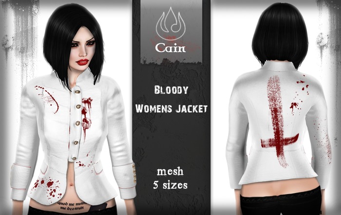 Cain - Bloody - Womens Jacket