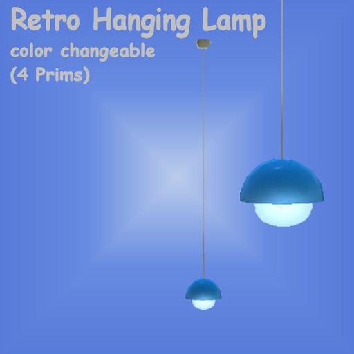 <MS> Decos Retro Hanging Lamp