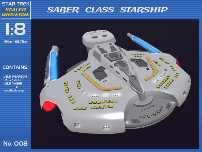 ST Scaled Universe no. 8 - Saber Class