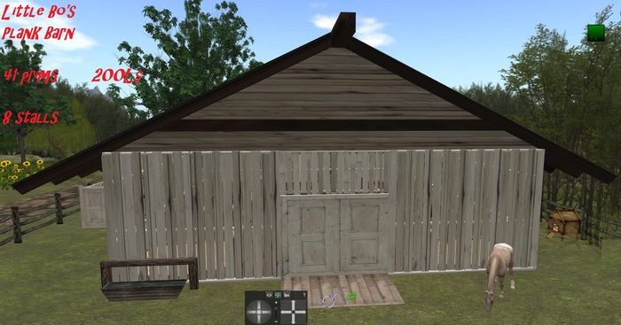 8 Stall Barn (41 prims)