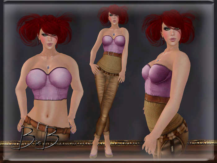 ::BnB:: Classy Style set~Lilac~with Lolas Tango appliers included
