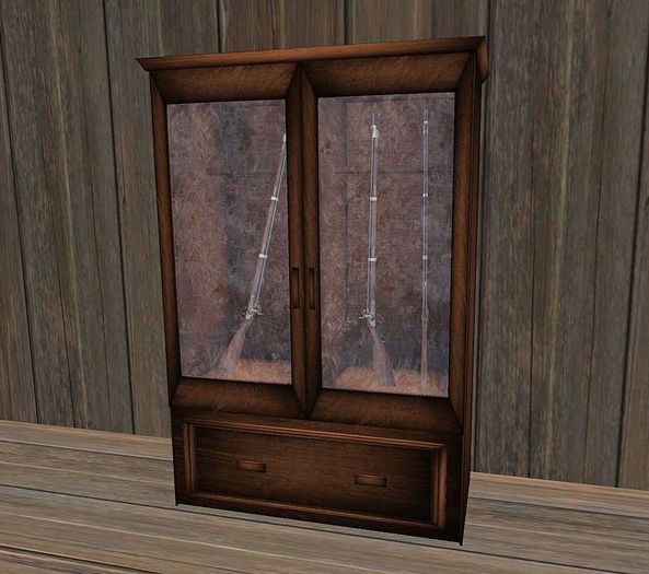 Old West Gun Cabinet