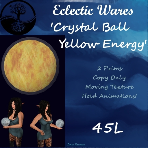 Crystal Ball - Yellow Energy