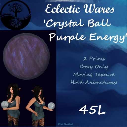 Crystal Ball - Purple Energy
