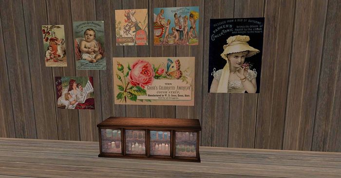 Old West General Store Set 1