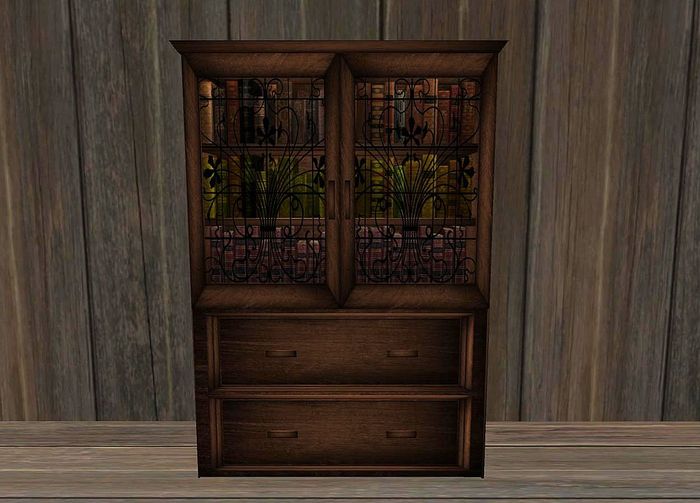Victorian Book Cabinet