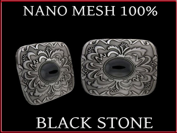 T-3D Creations [ Black Stone Buckle ] NANO MESH - Full Perm