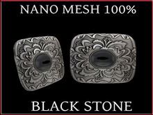 T-3D Creations [ Black Stone Buckle ] NANO MESH - Full Perm