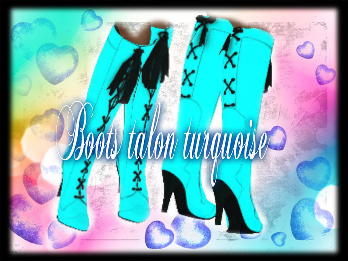 Boots Mesh Trucquoise