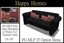 H.Homes ~ Rule Britannia Sofa with MLP