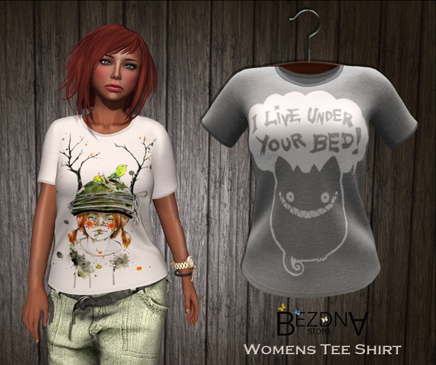"BEZDNA" Womens  Tee Shirt (I)
