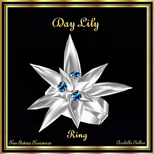 TST - SPARROW BLUE DIAMOND RING YG
