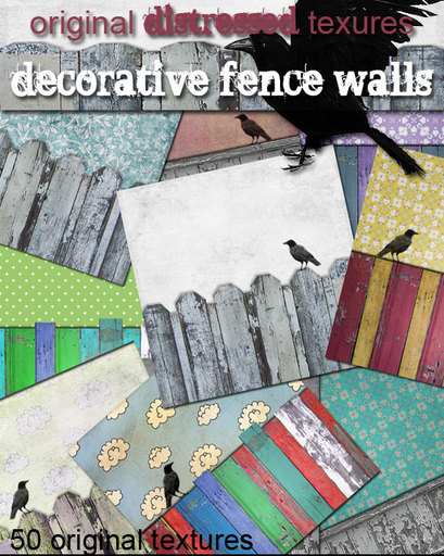 [D] Decorative Fence Walls - Boxed