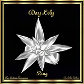 TST - DAY LILY DIAMOND RING WG.