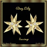 TST - DAY LILY DIAMOND EARRINGS YG.