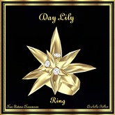 TST - DAY LILY DIAMOND RING YG.