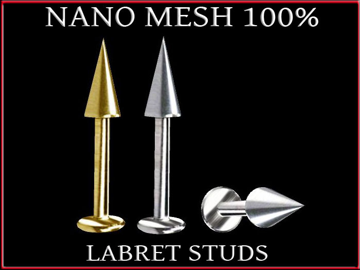 T-3D Creations [ Labret Studs ] MESH - Full Perm -
