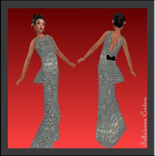 Mesh Starlight Gown (boxed)