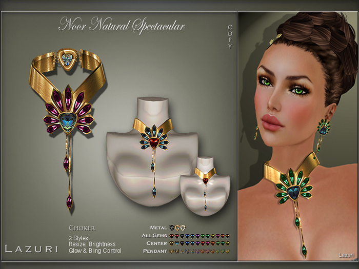 Lazuri Noor Natural Spectacular Choker