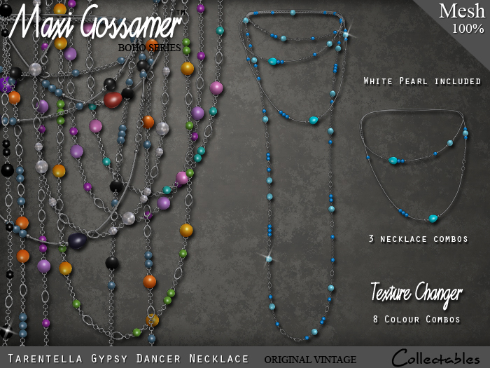 Necklace - Valencia - Texture Changing (V1)