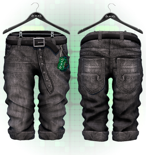 :{F.A.D.}: Aboki Jean Capris Grey