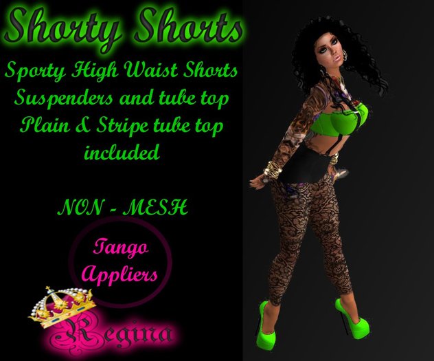 Shorty Shorts Pink bagged