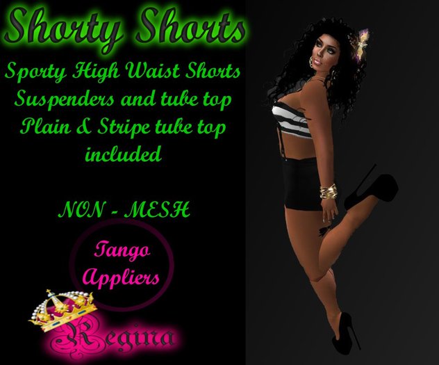 Shorty Shorts Pink bagged
