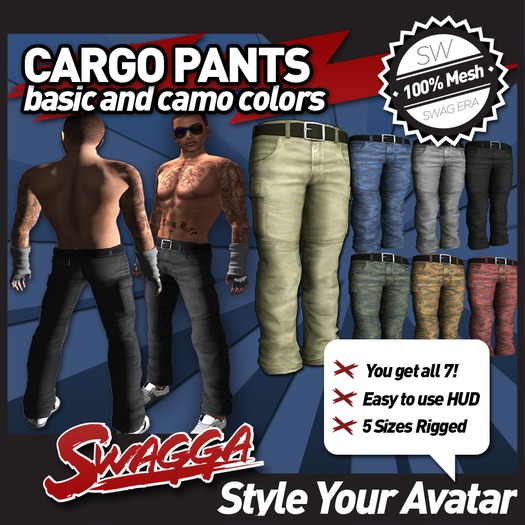 [SWaGGa] Cargo Pant wHUD (BX)