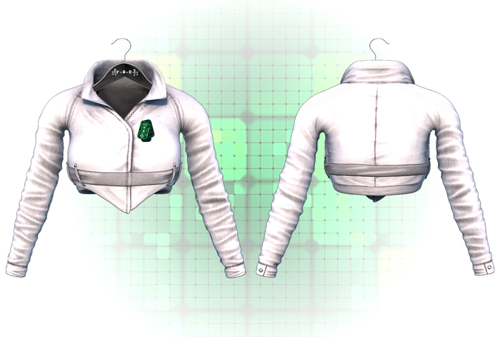 :{F.A.D.}: Mika Mini Jacket White