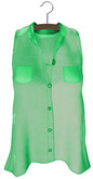::Marshmallows:: Sheer Shirt-Green (wear me)