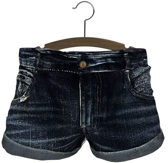 ::Marshmallows::  Jeans Short - Blue  (wear me)