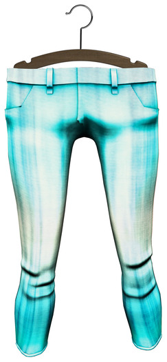 :: Marshmallows :: Rainbow Pants -Blue (wear me)