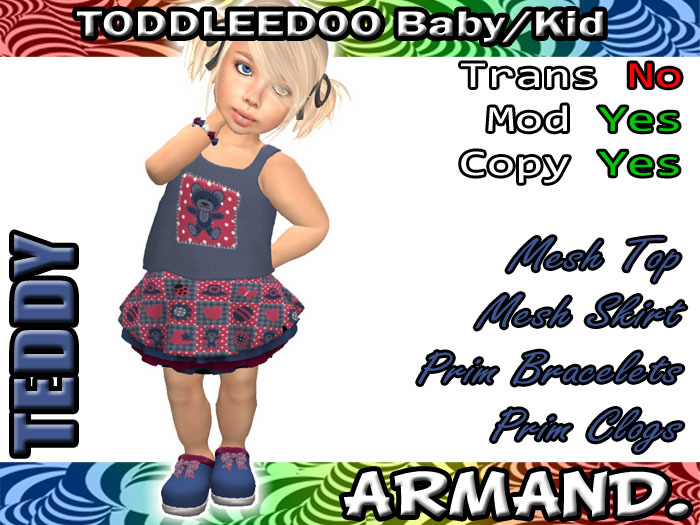 --ARMAND-- PATCHWORK - TEDDY 1