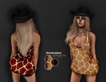 ::Marshmallows:: Go Wild Tank Top -Giraffe